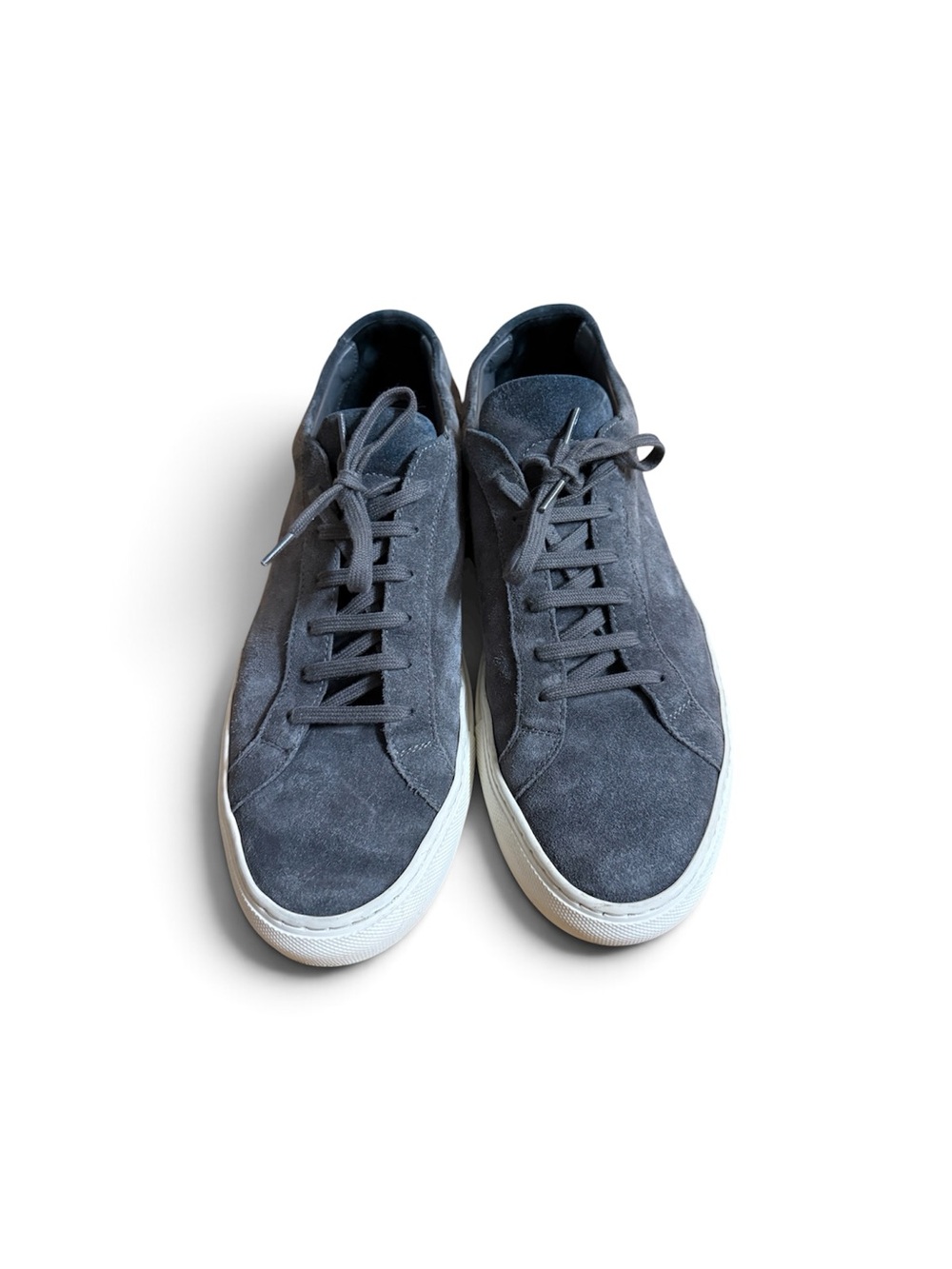 Men's Suede Casual Sneakers - Gray